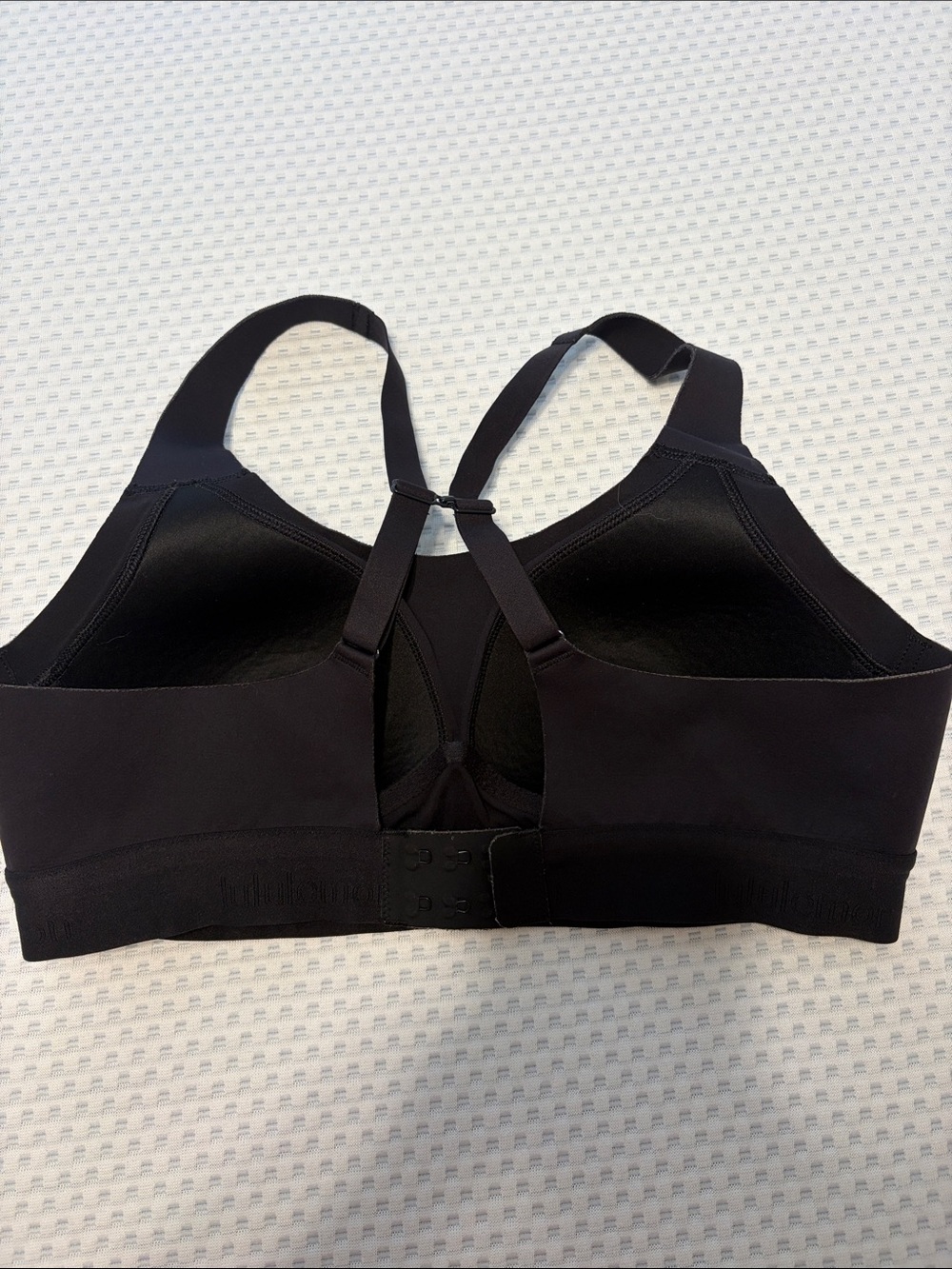 lululemon athletica Black Seamless Racerback Sports Bra - Picture 2 of 2